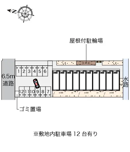 ★手数料０円★松江市西川津町 月極駐車場